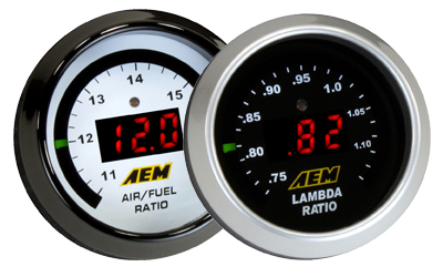 AEM30-4110UEGOWidebandARFGauge52mmFaceOptions400px