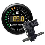Innovate MTX-D 52mm Ethanol Content Percentage and Fuel Temp Complete Gauge Kit